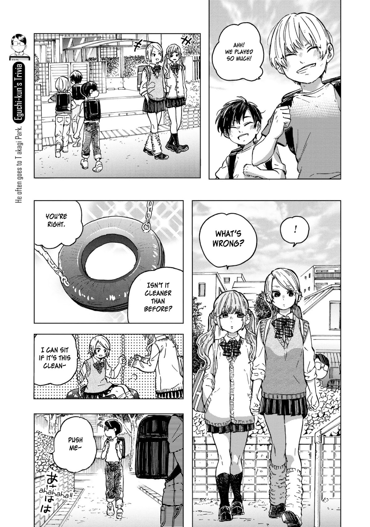 Eguchi-kun wa Minogasanai Chapter 9 page 40 - Chapter 9: Eguchi And Friends