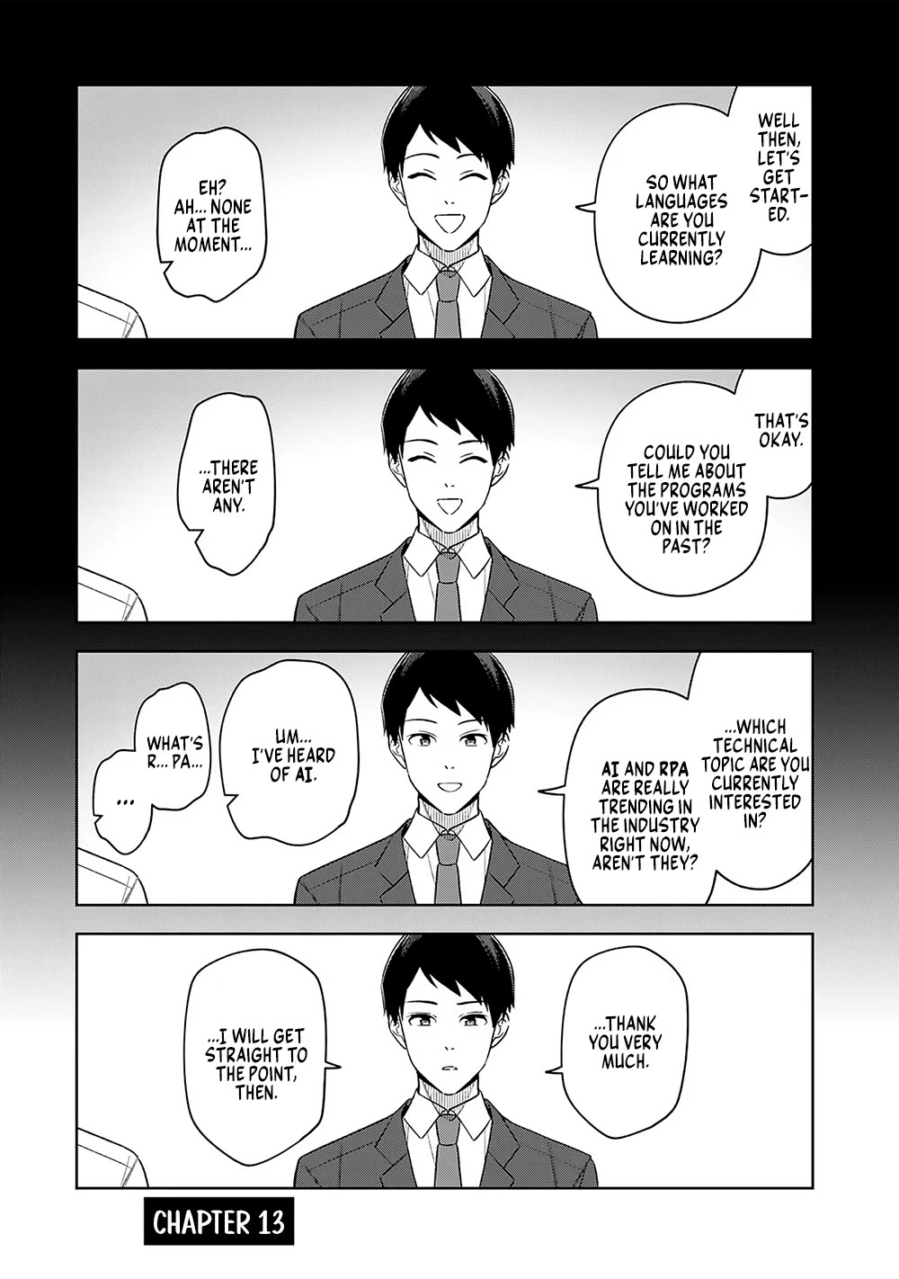 Eh, Are You Seriously Going to Fire Me When I’ve Been Handling the Company’s In-House System as a One-Man Show? Chapter 13 page 1 - Chapter 13