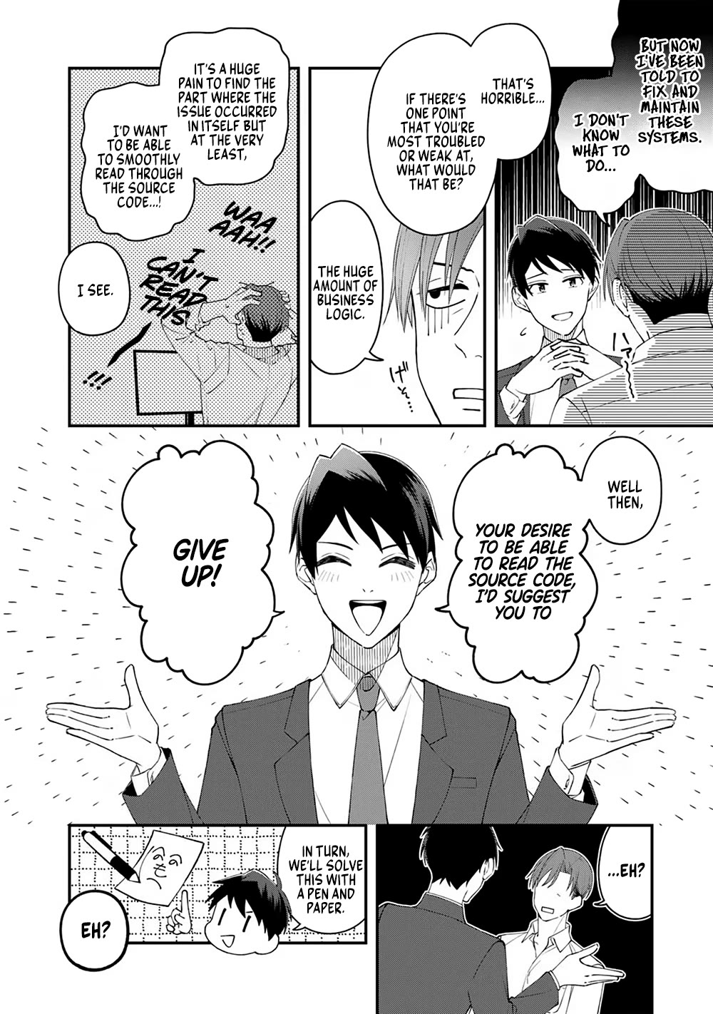 Eh, Are You Seriously Going to Fire Me When I’ve Been Handling the Company’s In-House System as a One-Man Show? Chapter 3 page 4 - Chapter 3
