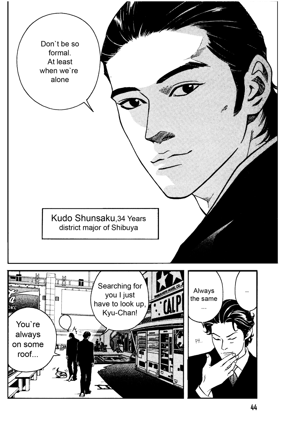 Eight Chapter 2 page 8 - Chapter 2: Shunsaku Kudo