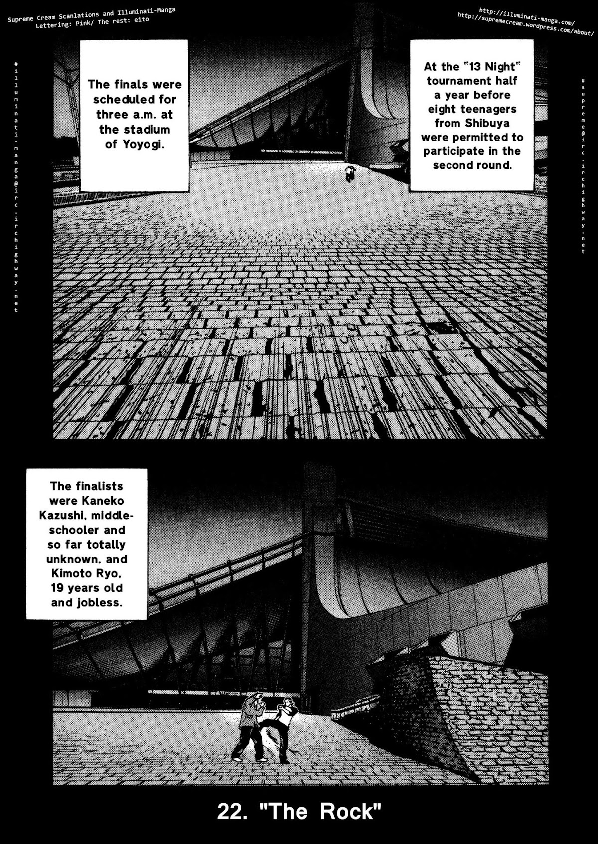 Eight Chapter 22 page 1 - Chapter 22: "The Rock"