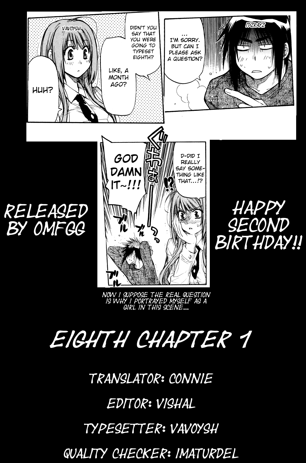 Eighth Chapter 1 page 116 - Chapter 1: Miracle Girl