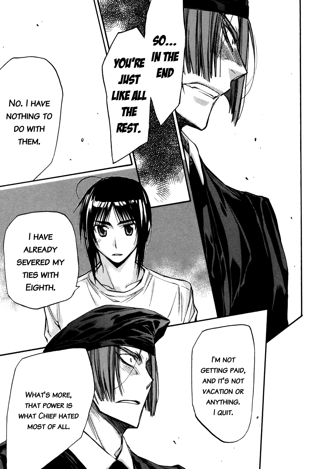 Eighth Chapter 26 page 30 - Chapter 26: Quality of Life ⑦, A Sacrifice