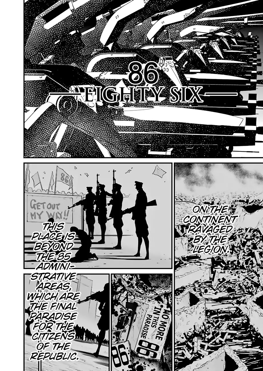 Eighty Six Chapter 1 page 50 - Chapter 1: The Battlefield With Zero Deaths (1)