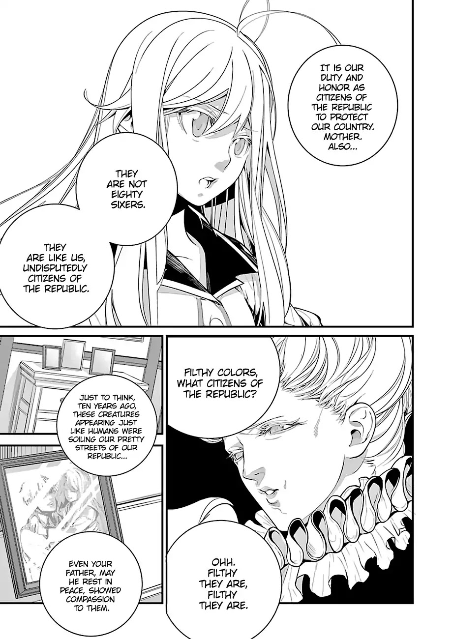 Eighty Six Chapter 2 page 13 - Chapter 2: The Battlefield With Zero Deaths (2)