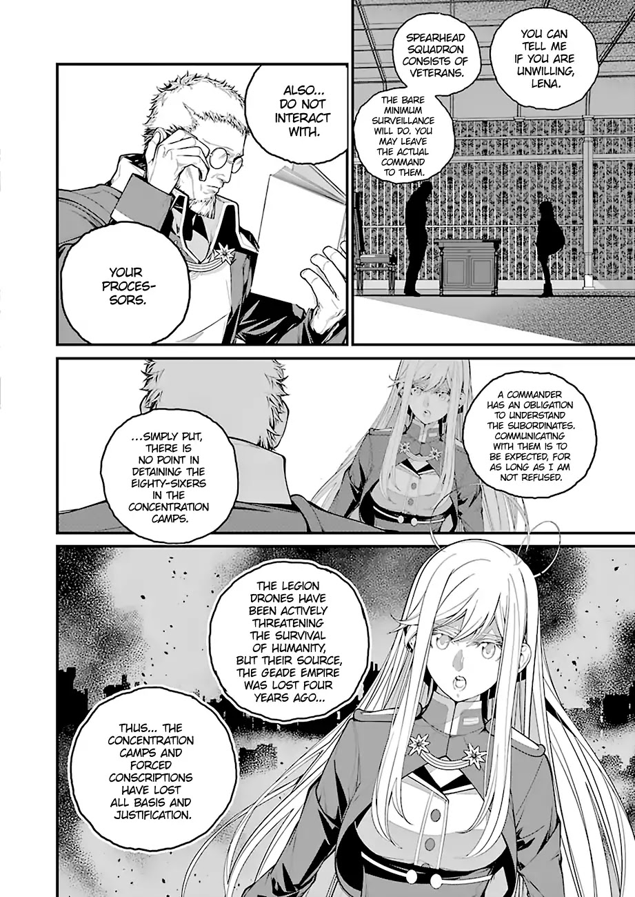 Eighty Six Chapter 2 page 22 - Chapter 2: The Battlefield With Zero Deaths (2)