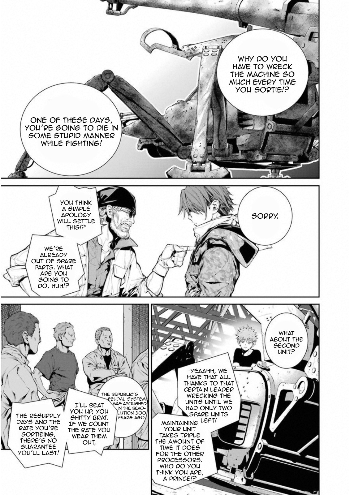 Eighty Six Chapter 3 page 6 - Chapter 3: Spearhead Squadron