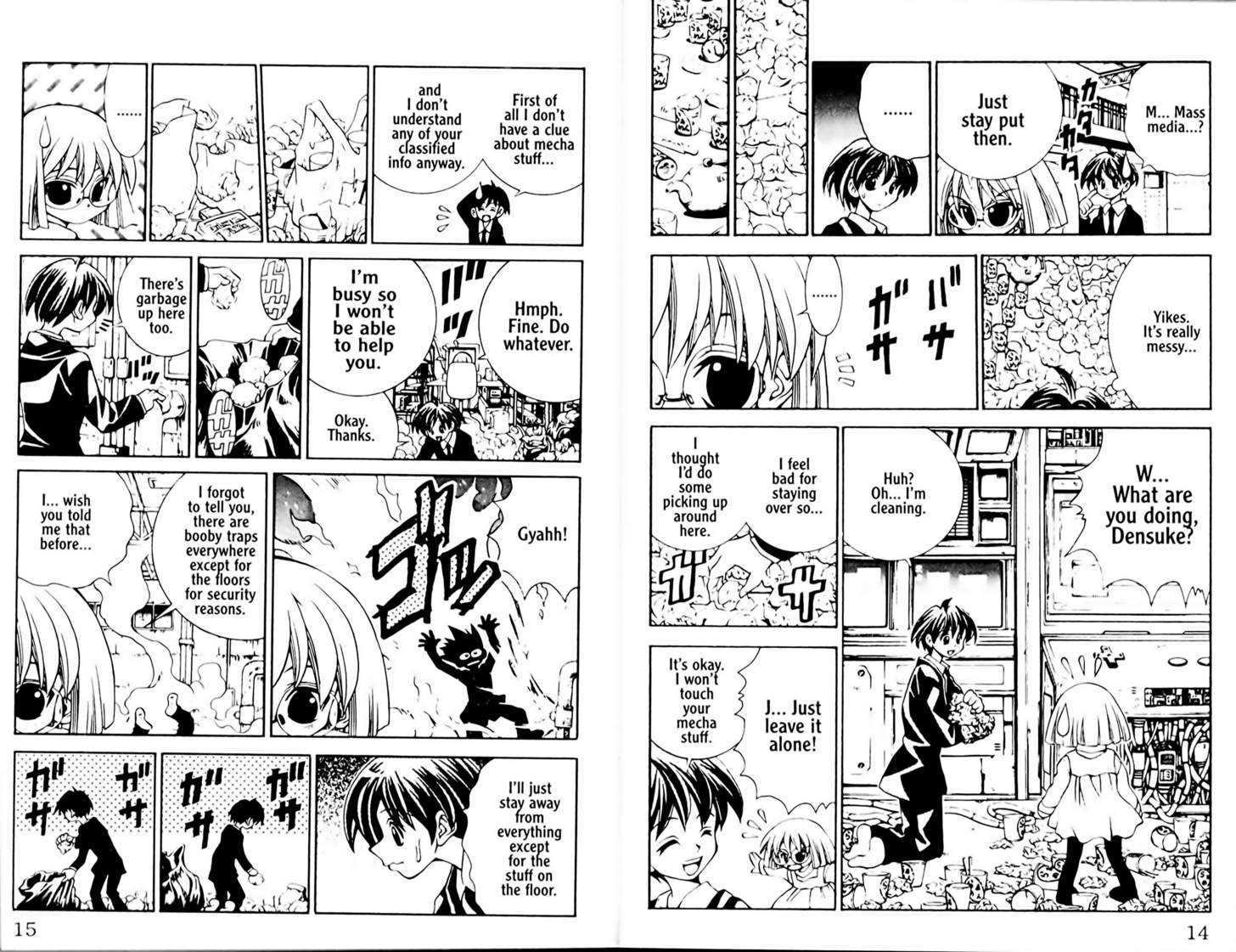 Eiken Chapter 35 page 11 - Chapter 35 : Kyoko and Densuke's Ramen?
