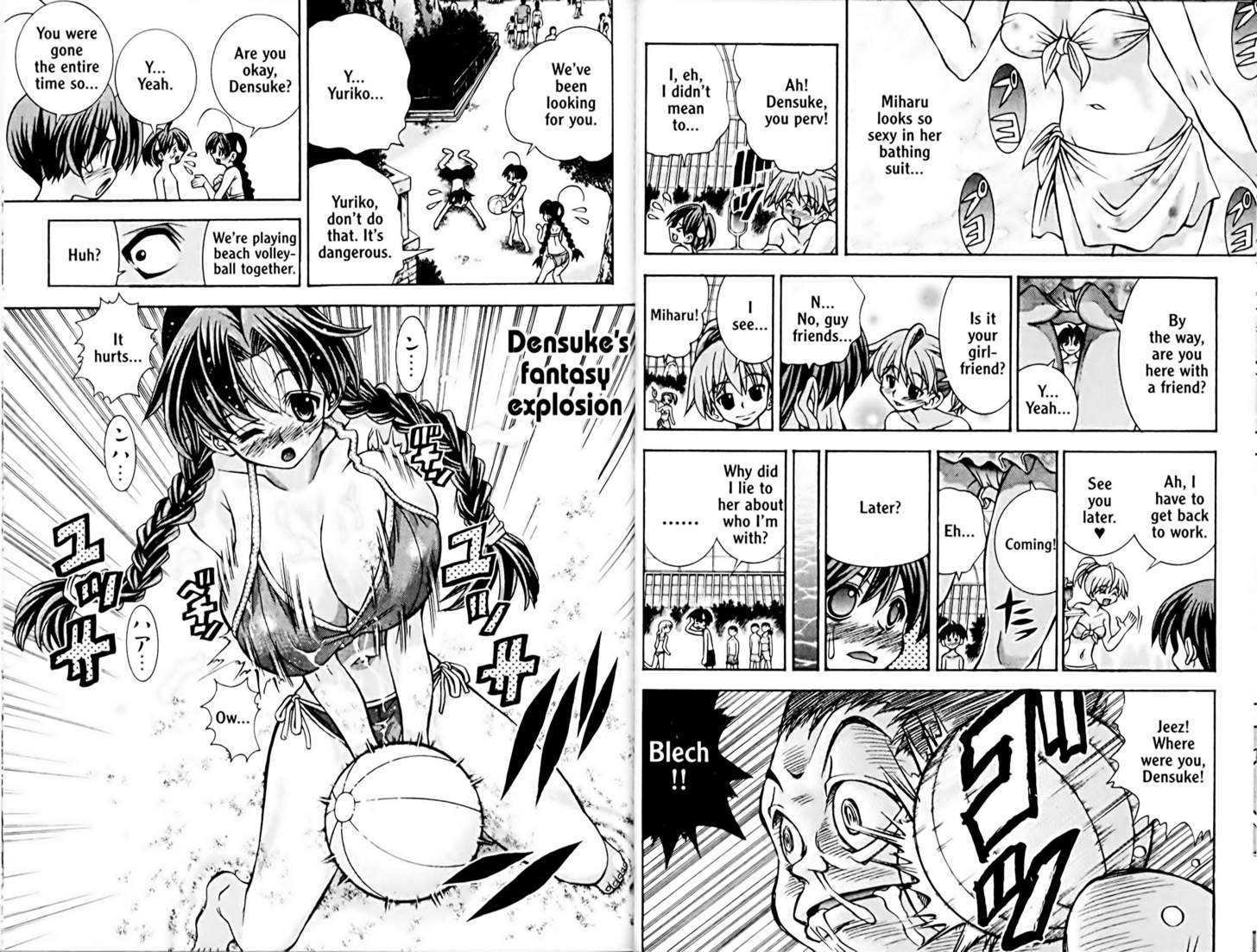 Eiken Chapter 46 page 6 - Chapter 46 : It's spring! Let's go to the pool? Eiken Club Bikini Fiesta
