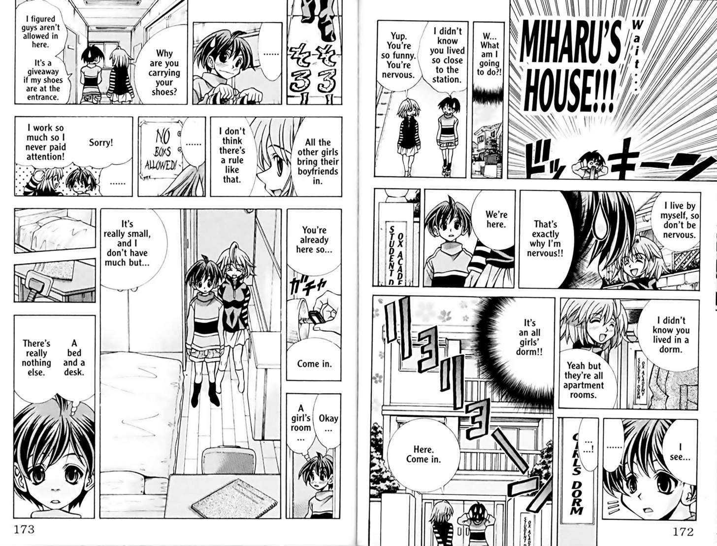 Eiken Chapter 52 page 4 - Chapter 52 : A Date with Miharu in a room?