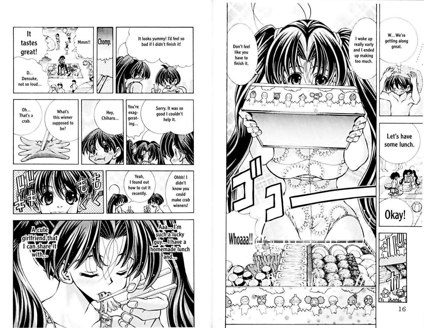 Eiken Chapter 62 page 11 - Chapter 62 : A wet Beach Date with Chiharu