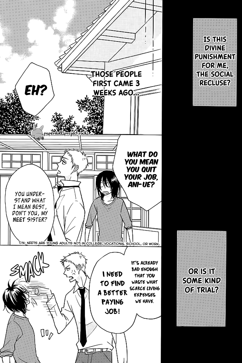 Eikyuu Shimei Onegai Shimasu! Chapter 1.2 page 15 - Chapter 1 v2 : The finest men and me, the social recluse.