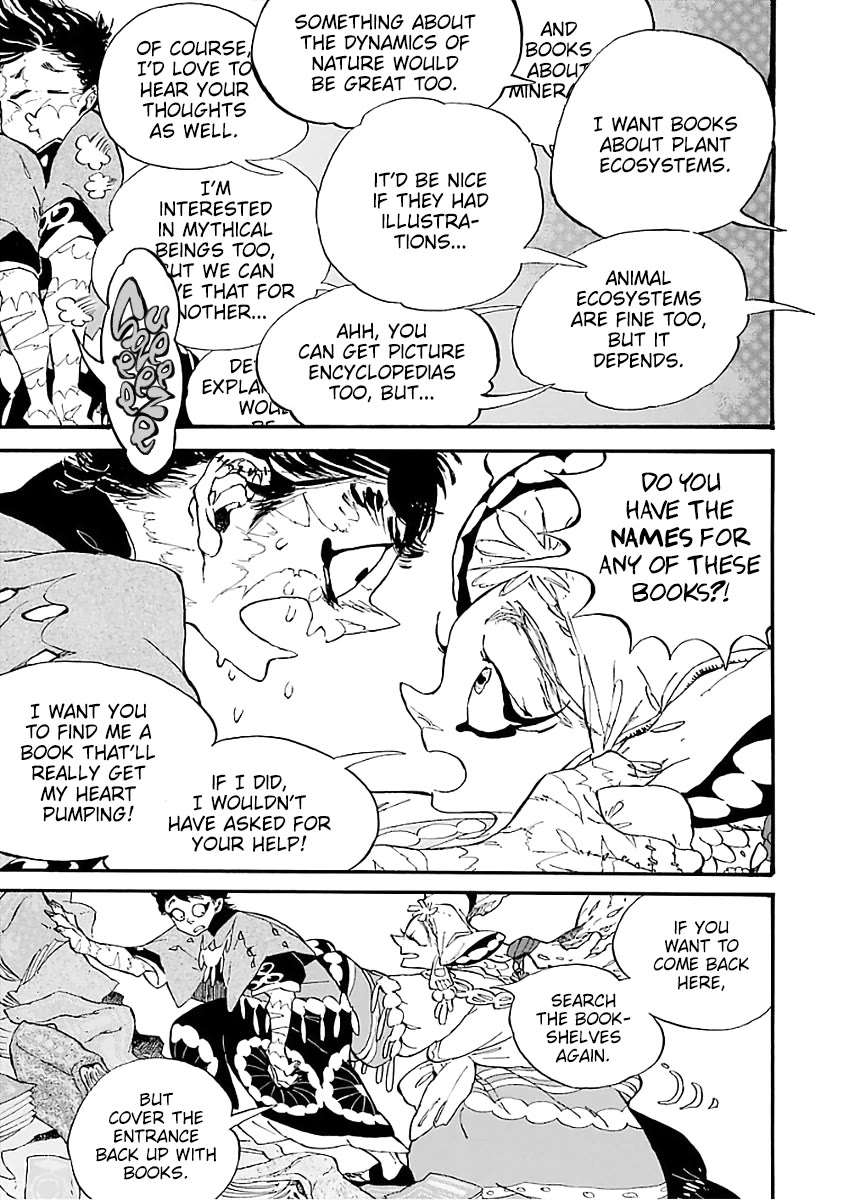 Einstein no Kaibutsu Chapter 7 page 12 - Chapter 7: A Meeting in the Library