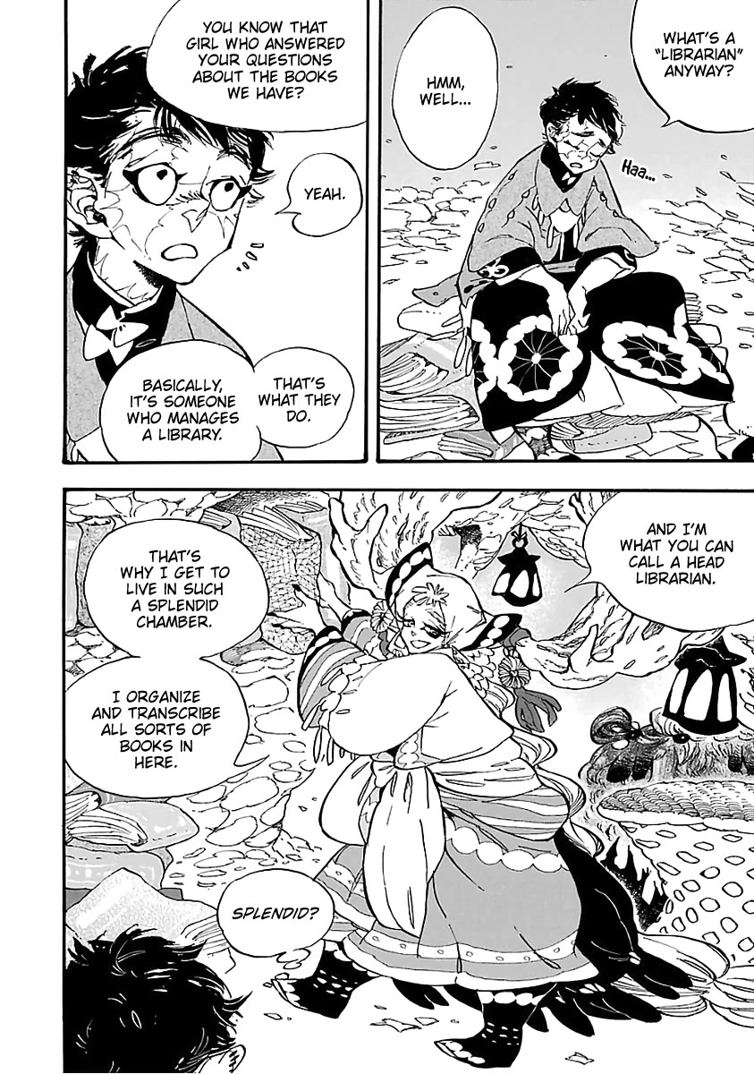 Einstein no Kaibutsu Chapter 7 page 9 - Chapter 7: A Meeting in the Library
