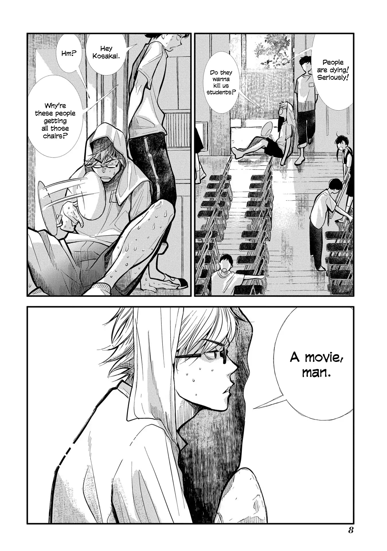 Eishashitsu no Wakaba-san Chapter 1 page 9 - Chapter 1: It's a movie projector, Wakaba-san