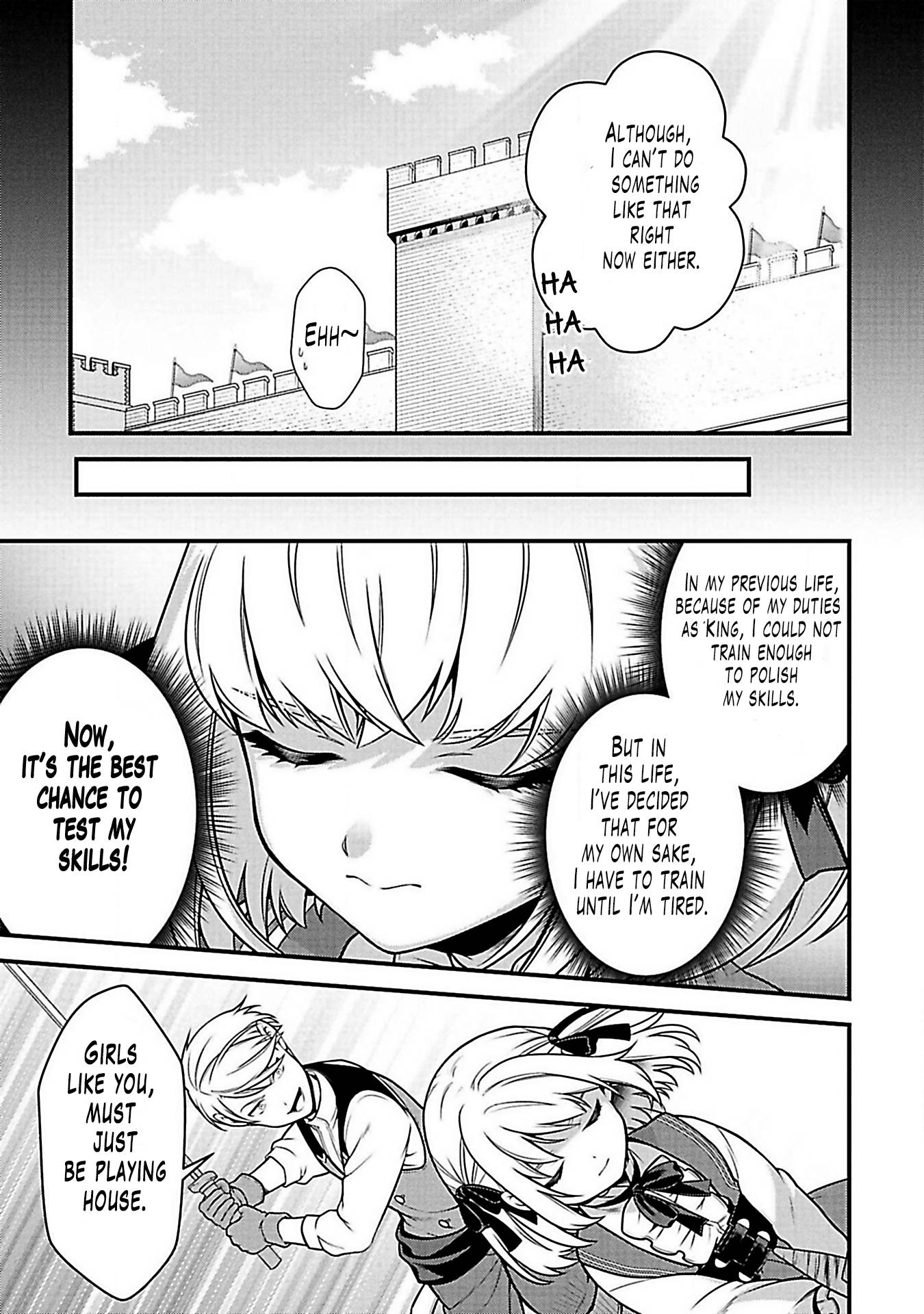 Eiyu-Oh, Bu wo Kiwameru Tame Tensei Su, Soshite, Sekai Saikyou no Minarai Kisi Chapter 3 page 13 - Chapter 3