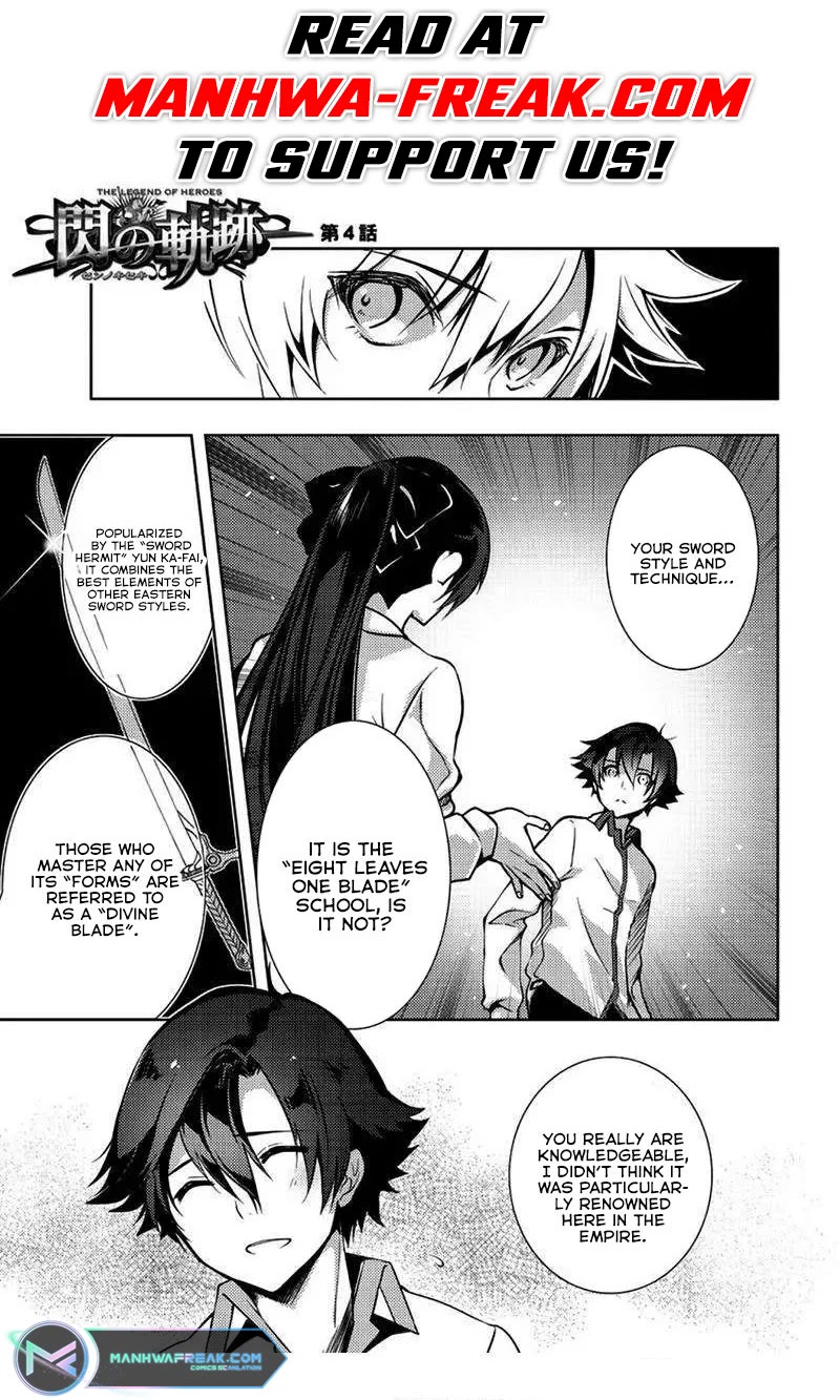 Eiyuu Densetsu: Sen no Kiseki Chapter 4 page 1 - Chapter 4