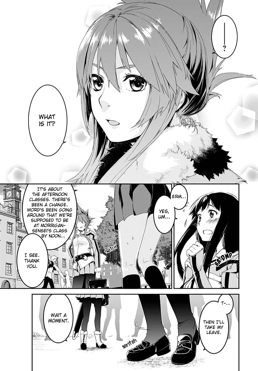 Eiyuu Kyoushitsu - Honoo no Jotei Chapter 1 page 12 - Chapter 1: Transfer Student
