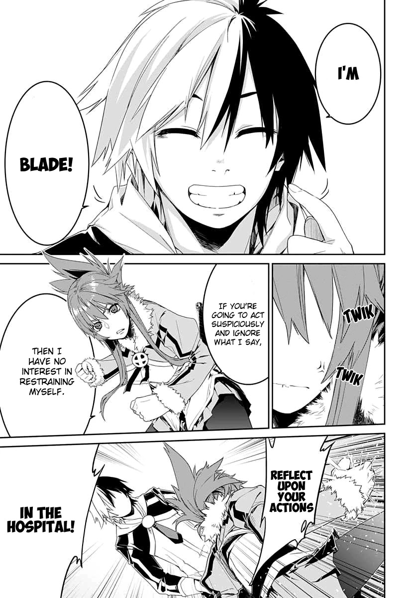 Eiyuu Kyoushitsu - Honoo no Jotei Chapter 1 page 21 - Chapter 1: Transfer Student