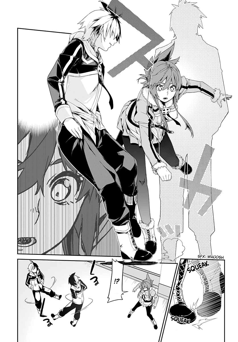 Eiyuu Kyoushitsu - Honoo no Jotei Chapter 1 page 22 - Chapter 1: Transfer Student
