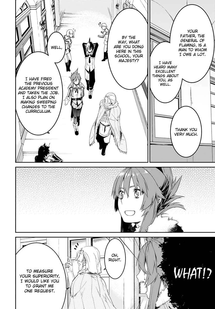 Eiyuu Kyoushitsu - Honoo no Jotei Chapter 1 page 26 - Chapter 1: Transfer Student