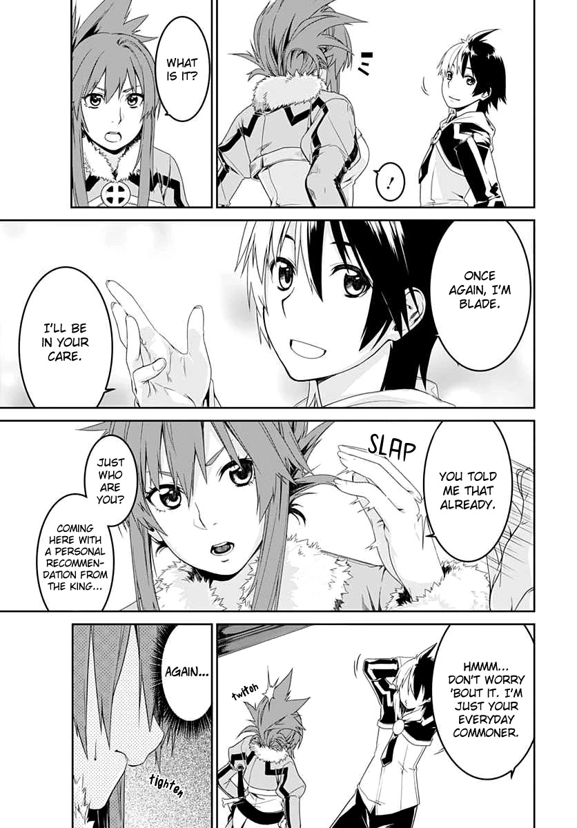 Eiyuu Kyoushitsu - Honoo no Jotei Chapter 1 page 29 - Chapter 1: Transfer Student
