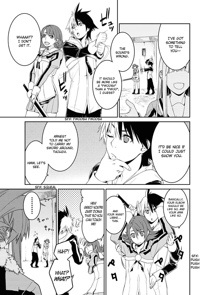 Eiyuu Kyoushitsu - Honoo no Jotei Chapter 3 page 9 - Chapter 3: Demon Sword