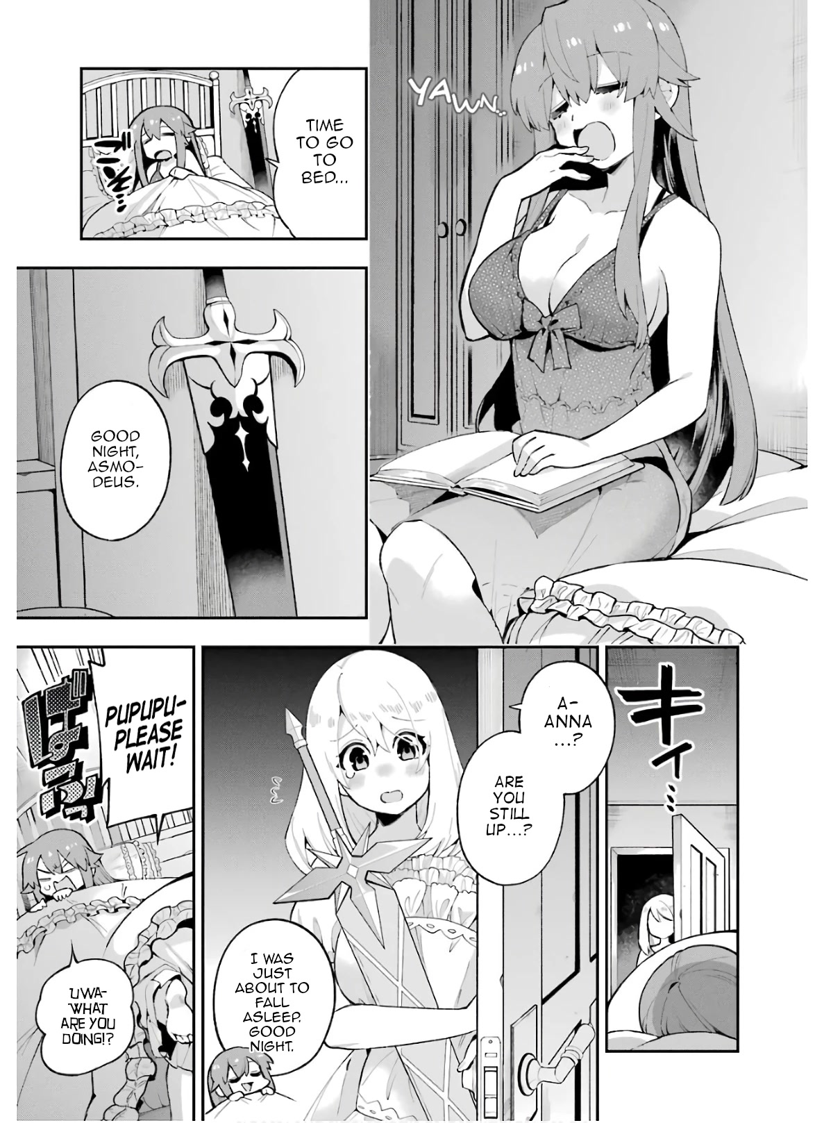 Eiyuu Kyoushitsu Chapter 10.31 page 1 - Vol.10 Chapter 31: Demon Sword Baby