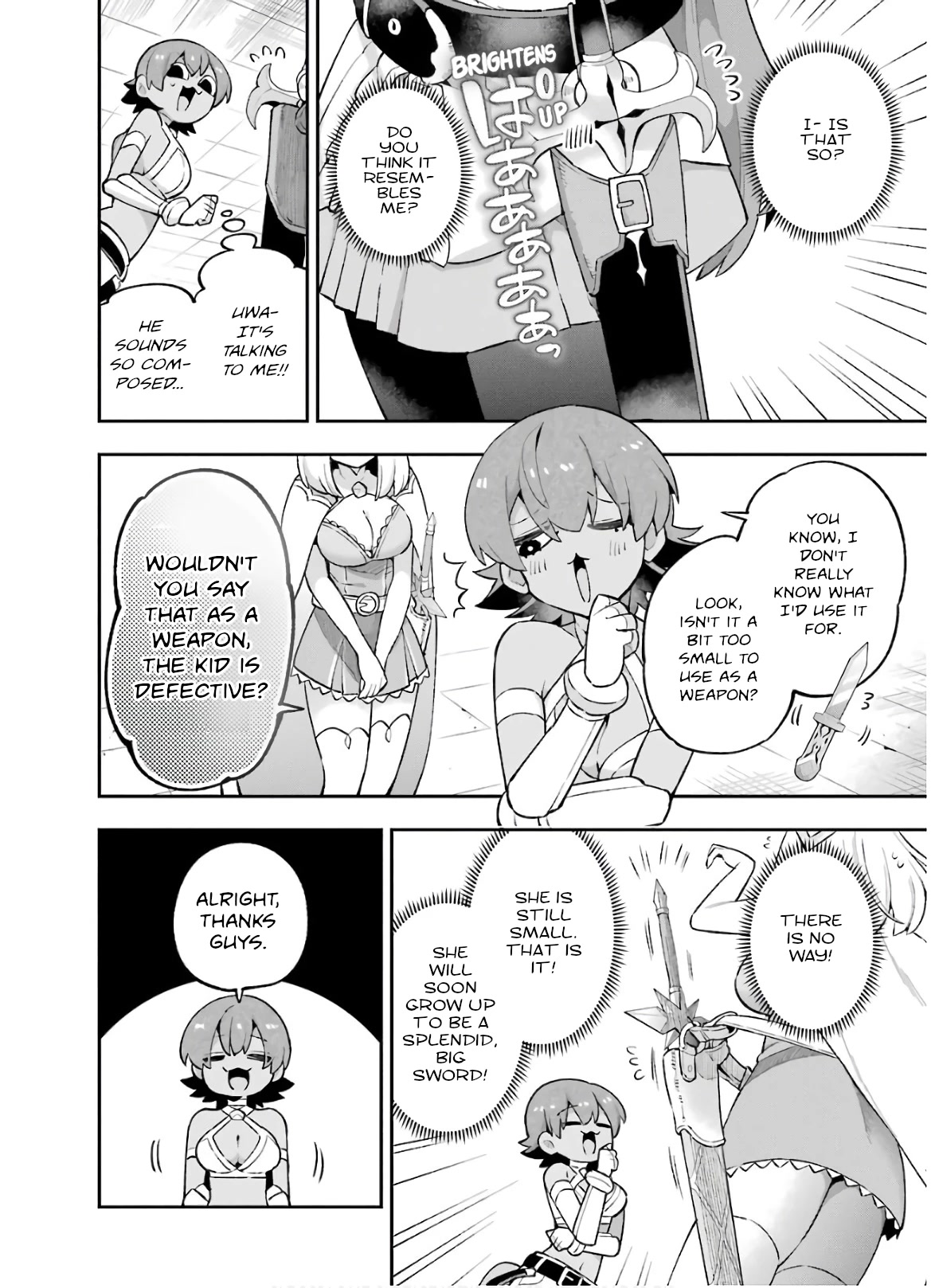 Eiyuu Kyoushitsu Chapter 10.31 page 10 - Vol.10 Chapter 31: Demon Sword Baby