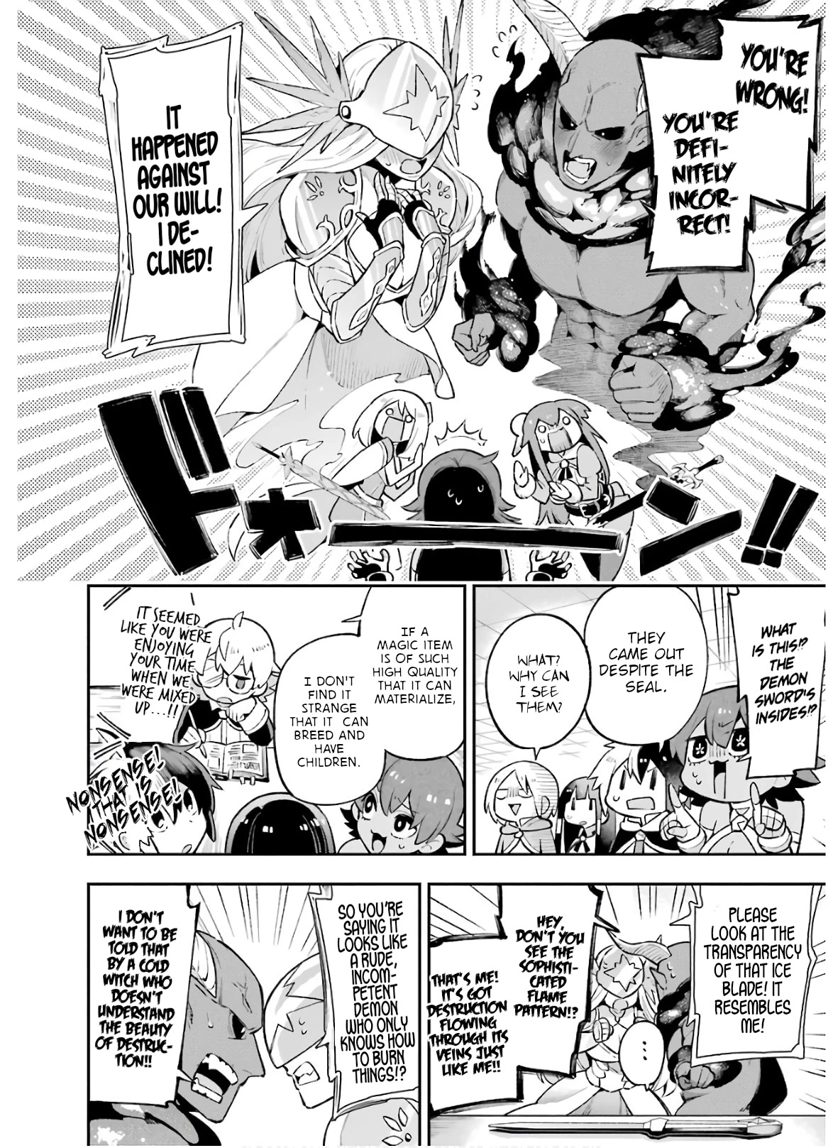 Eiyuu Kyoushitsu Chapter 10.31 page 12 - Vol.10 Chapter 31: Demon Sword Baby