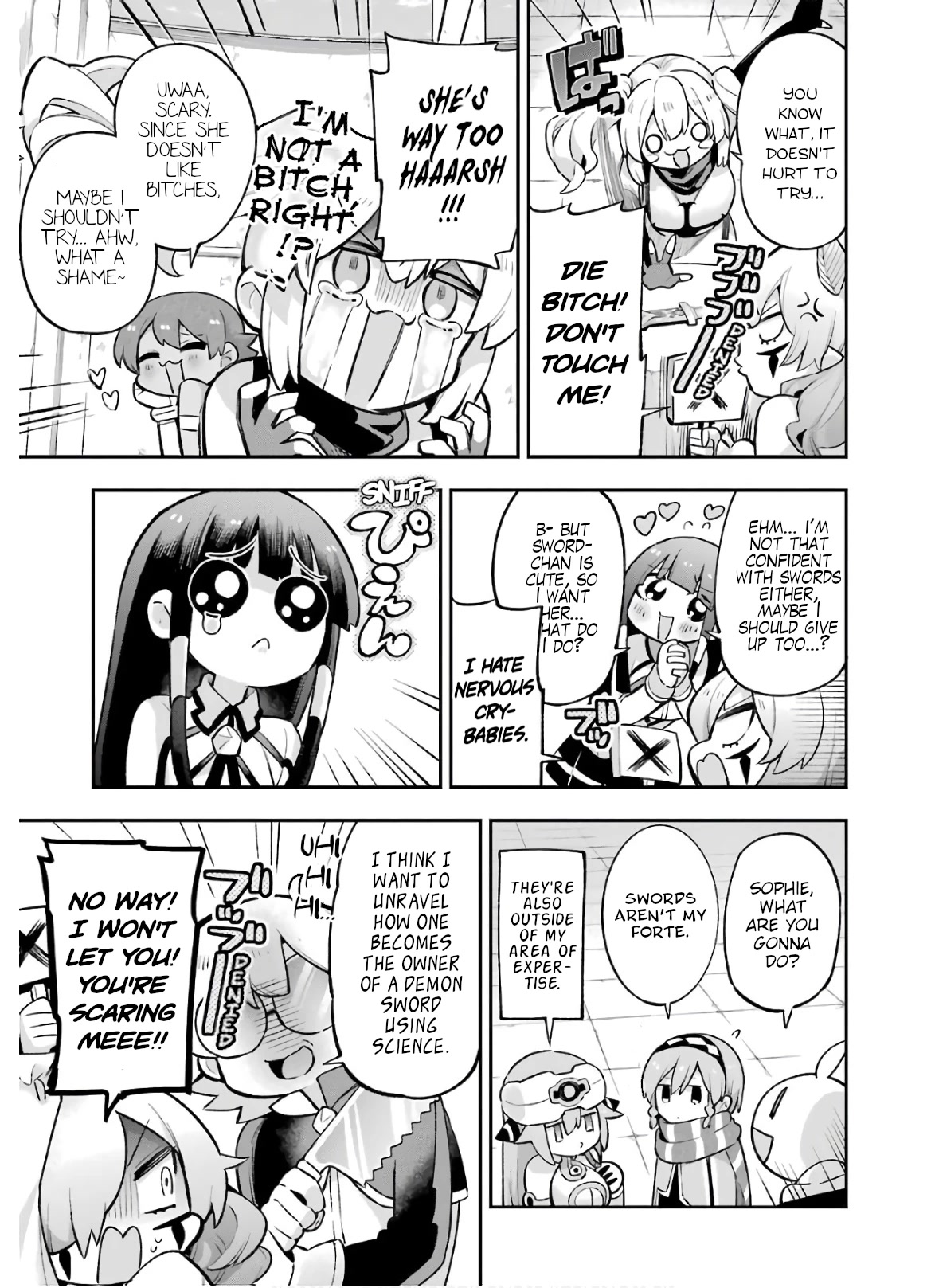 Eiyuu Kyoushitsu Chapter 10.31 page 17 - Vol.10 Chapter 31: Demon Sword Baby