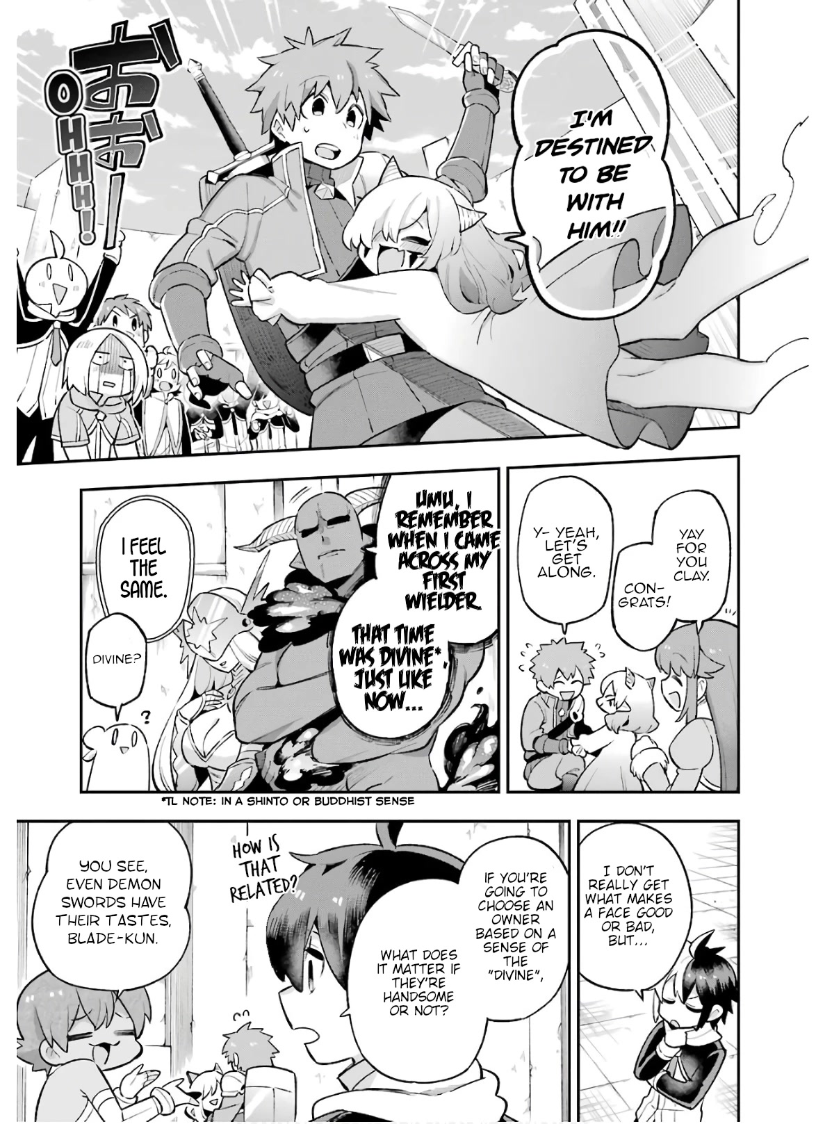 Eiyuu Kyoushitsu Chapter 10.31 page 23 - Vol.10 Chapter 31: Demon Sword Baby