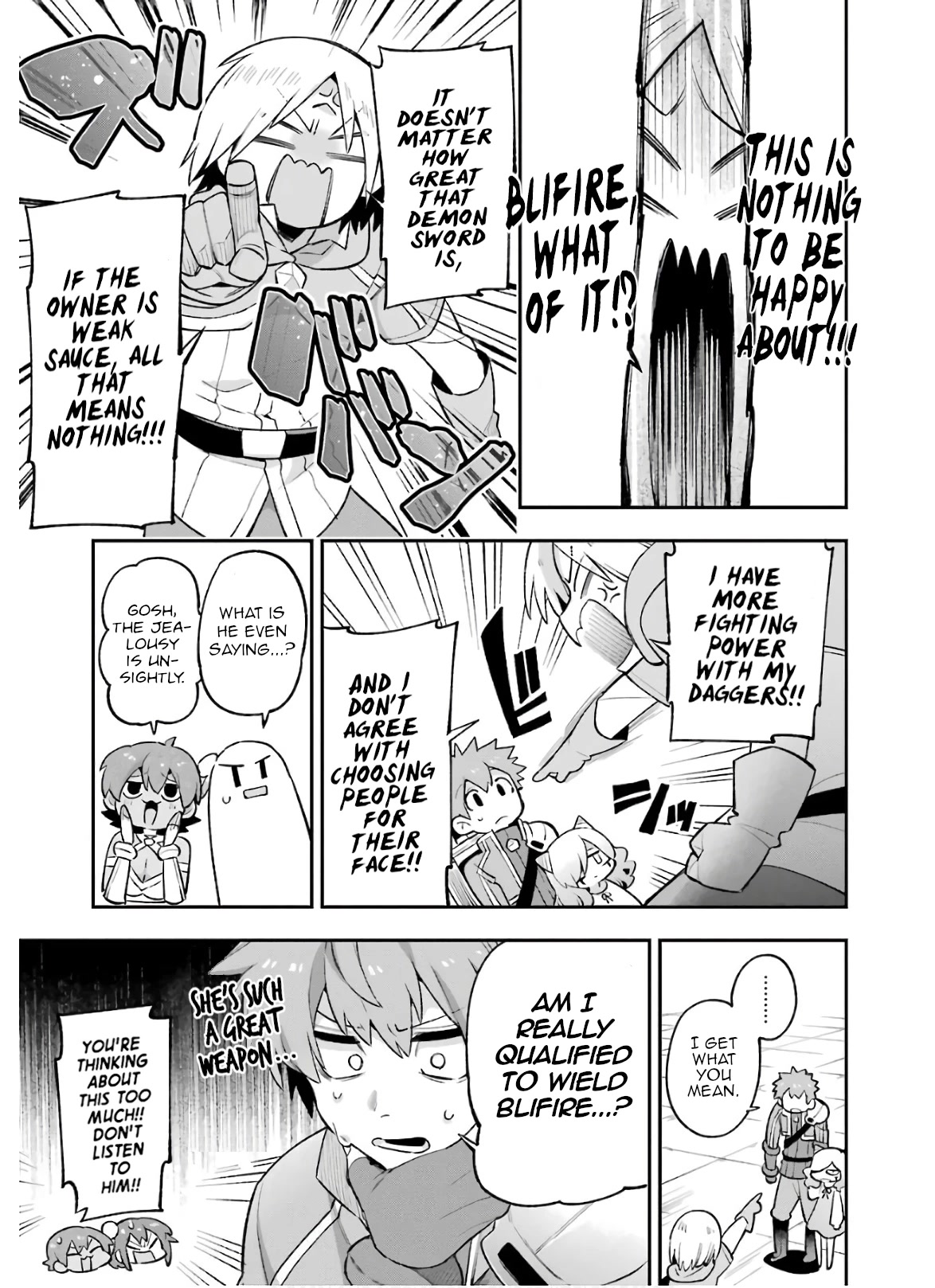 Eiyuu Kyoushitsu Chapter 10.31 page 25 - Vol.10 Chapter 31: Demon Sword Baby