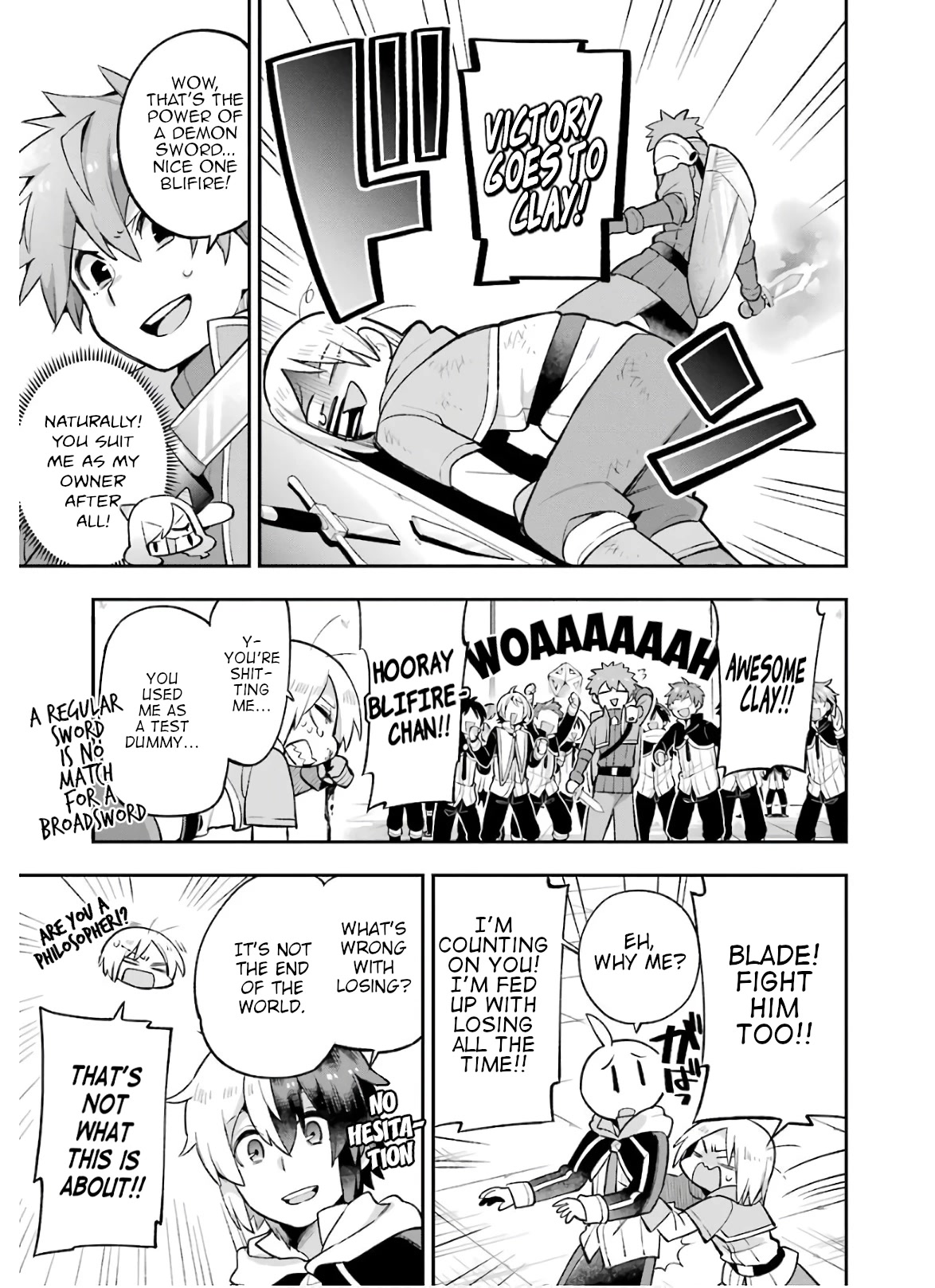 Eiyuu Kyoushitsu Chapter 10.31 page 27 - Vol.10 Chapter 31: Demon Sword Baby