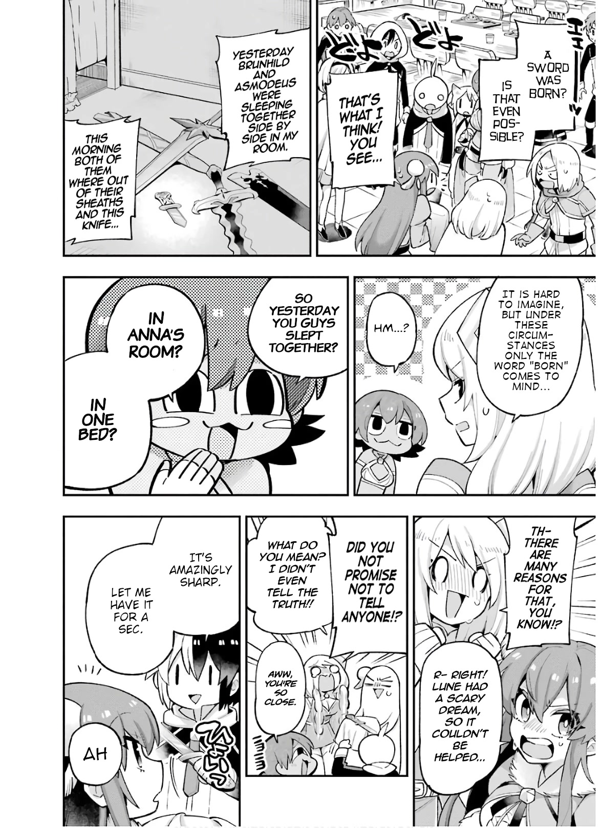 Eiyuu Kyoushitsu Chapter 10.31 page 6 - Vol.10 Chapter 31: Demon Sword Baby