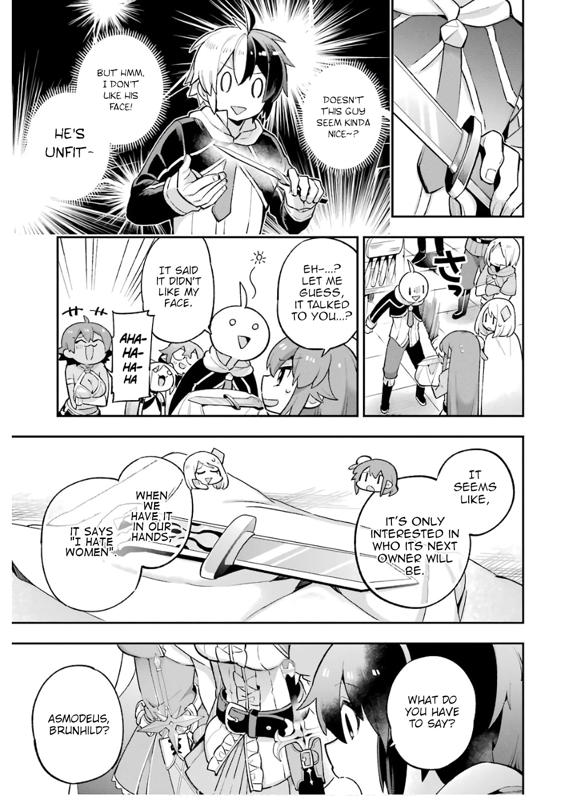 Eiyuu Kyoushitsu Chapter 10.31 page 7 - Vol.10 Chapter 31: Demon Sword Baby