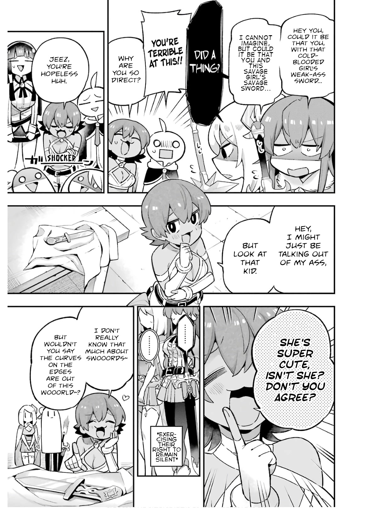 Eiyuu Kyoushitsu Chapter 10.31 page 9 - Vol.10 Chapter 31: Demon Sword Baby