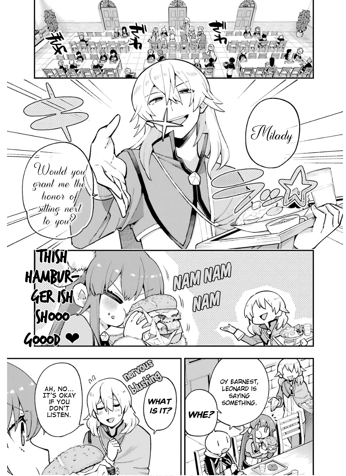 Eiyuu Kyoushitsu Chapter 10.32 page 2 - Vol.10 Chapter 32: Leonard Build-Up