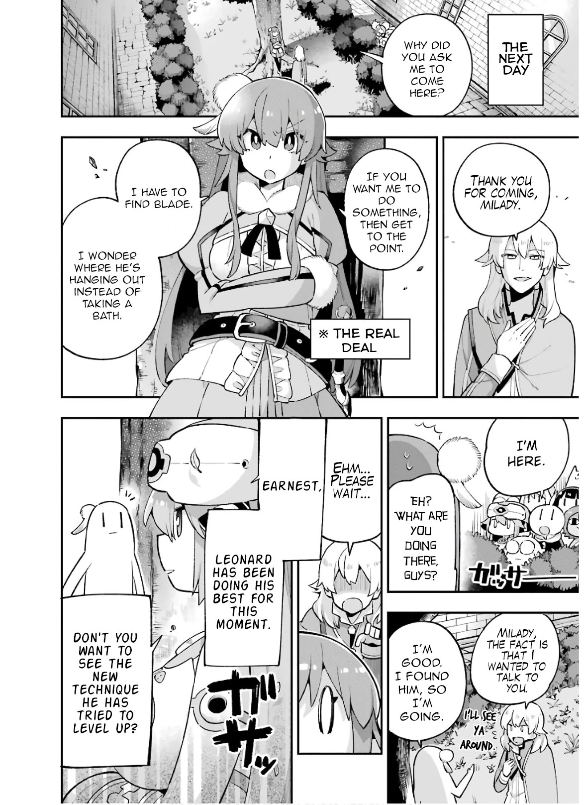 Eiyuu Kyoushitsu Chapter 10.32 page 23 - Vol.10 Chapter 32: Leonard Build-Up