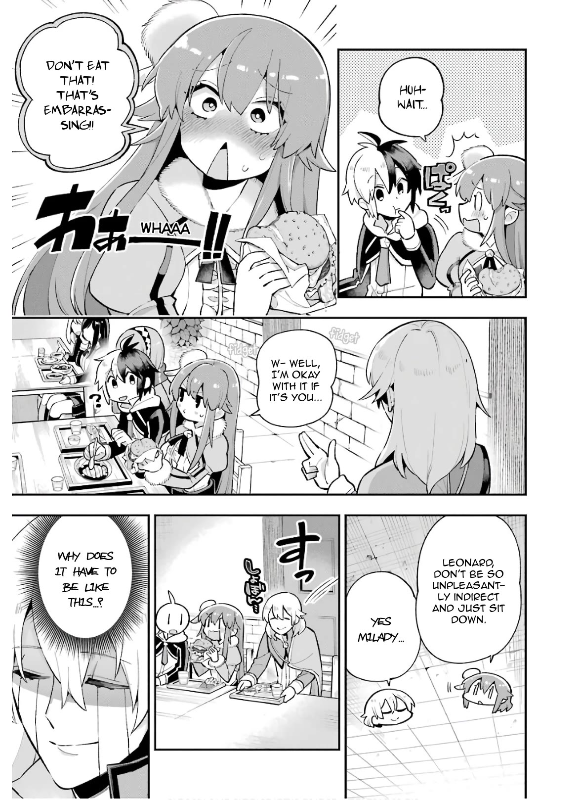 Eiyuu Kyoushitsu Chapter 10.32 page 4 - Vol.10 Chapter 32: Leonard Build-Up