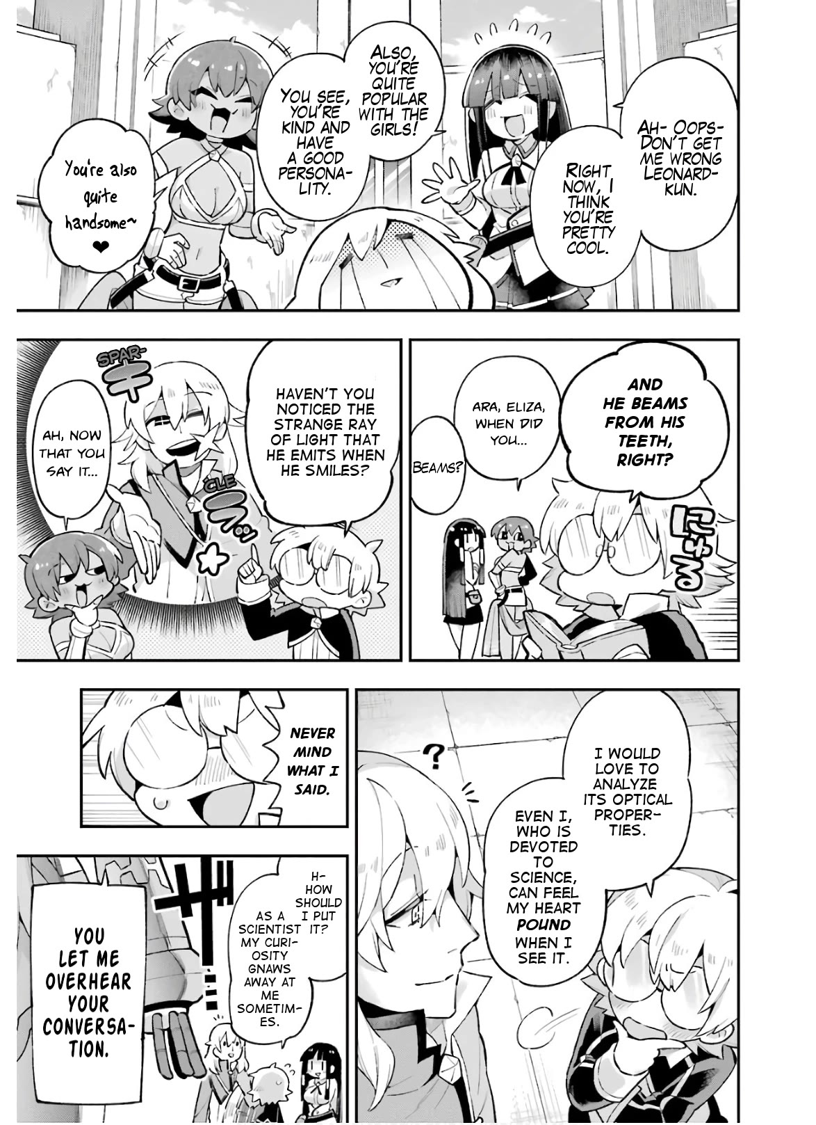 Eiyuu Kyoushitsu Chapter 10.32 page 8 - Vol.10 Chapter 32: Leonard Build-Up