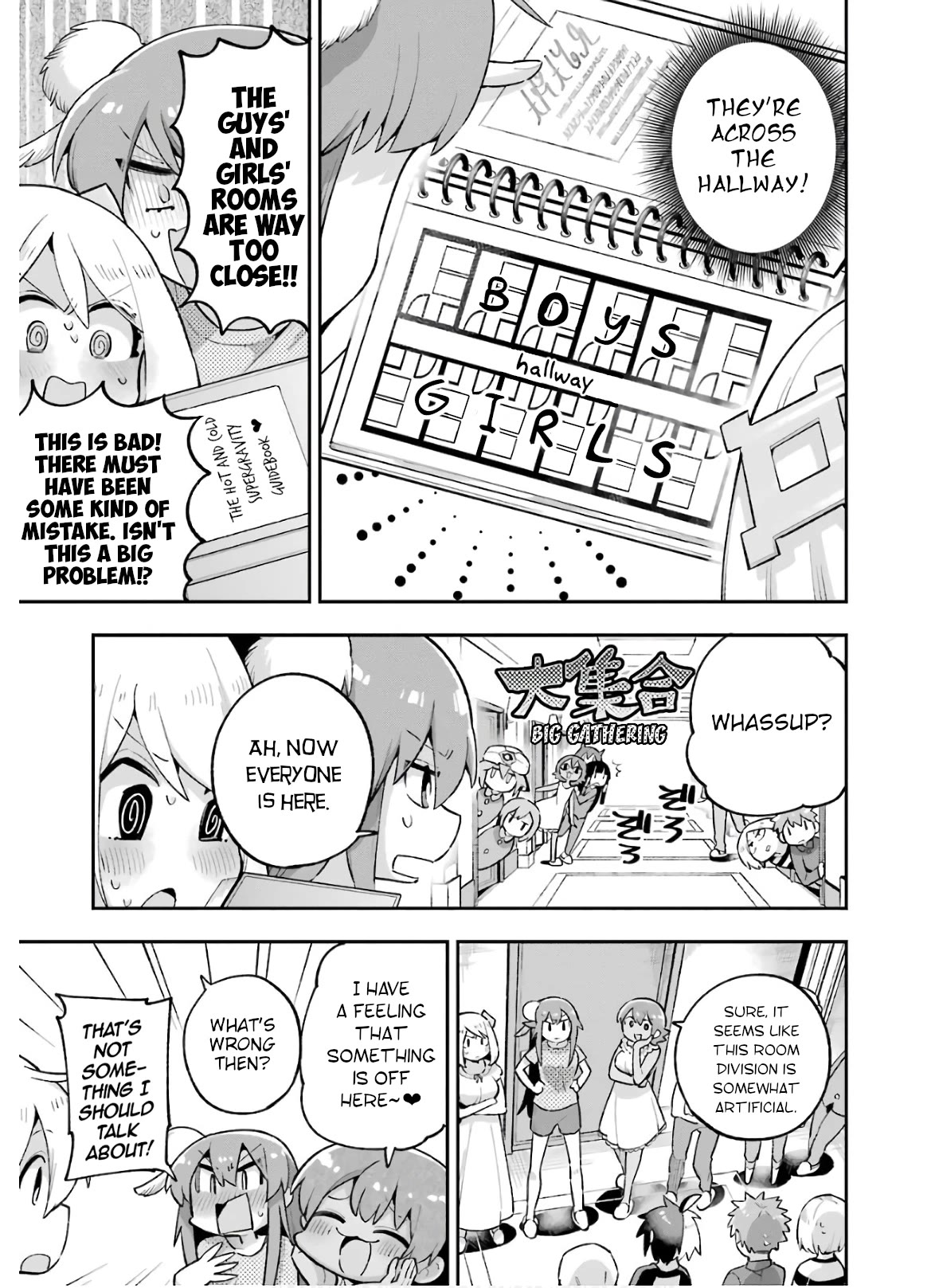 Eiyuu Kyoushitsu Chapter 10.33 page 13 - Vol.10 Chapter 33: The Extreme Environment Training That Goes By The Name 'School Trip'