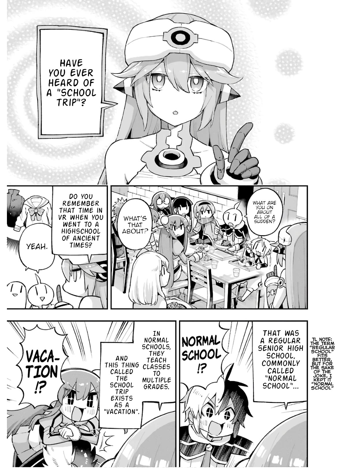 Eiyuu Kyoushitsu Chapter 10.33 page 2 - Vol.10 Chapter 33: The Extreme Environment Training That Goes By The Name 'School Trip'