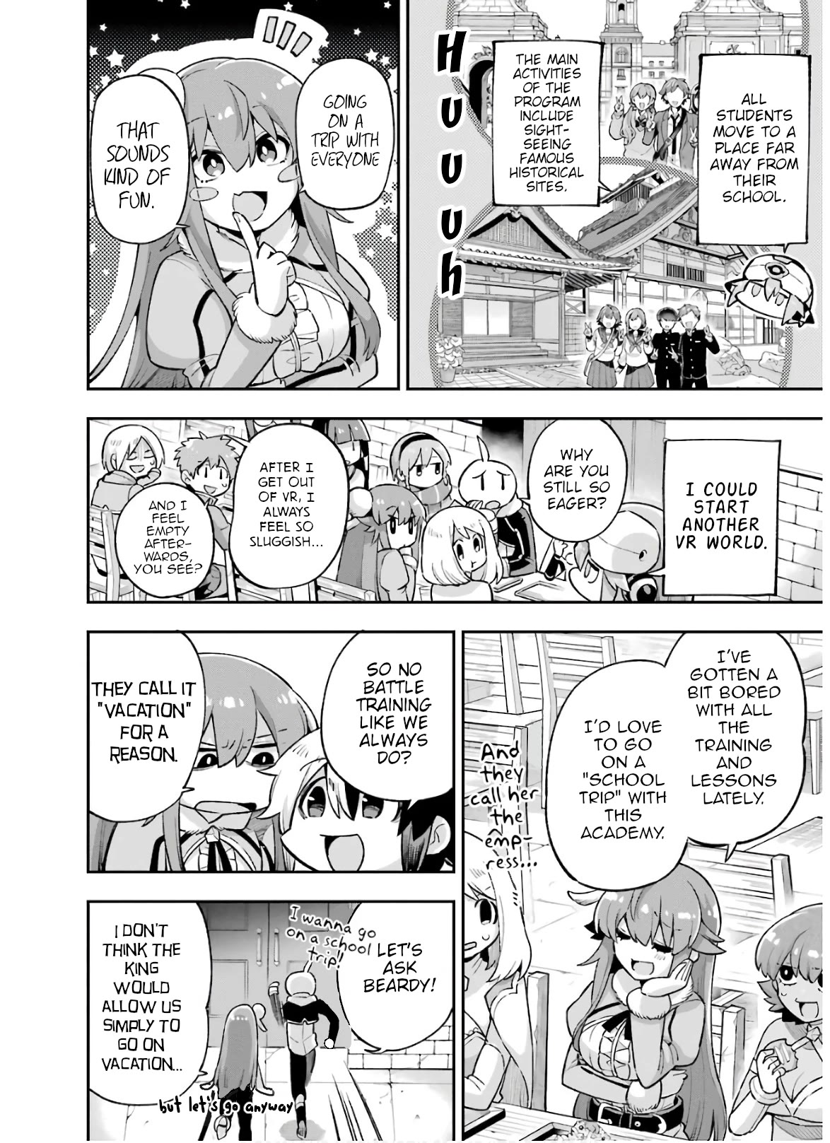 Eiyuu Kyoushitsu Chapter 10.33 page 3 - Vol.10 Chapter 33: The Extreme Environment Training That Goes By The Name 'School Trip'