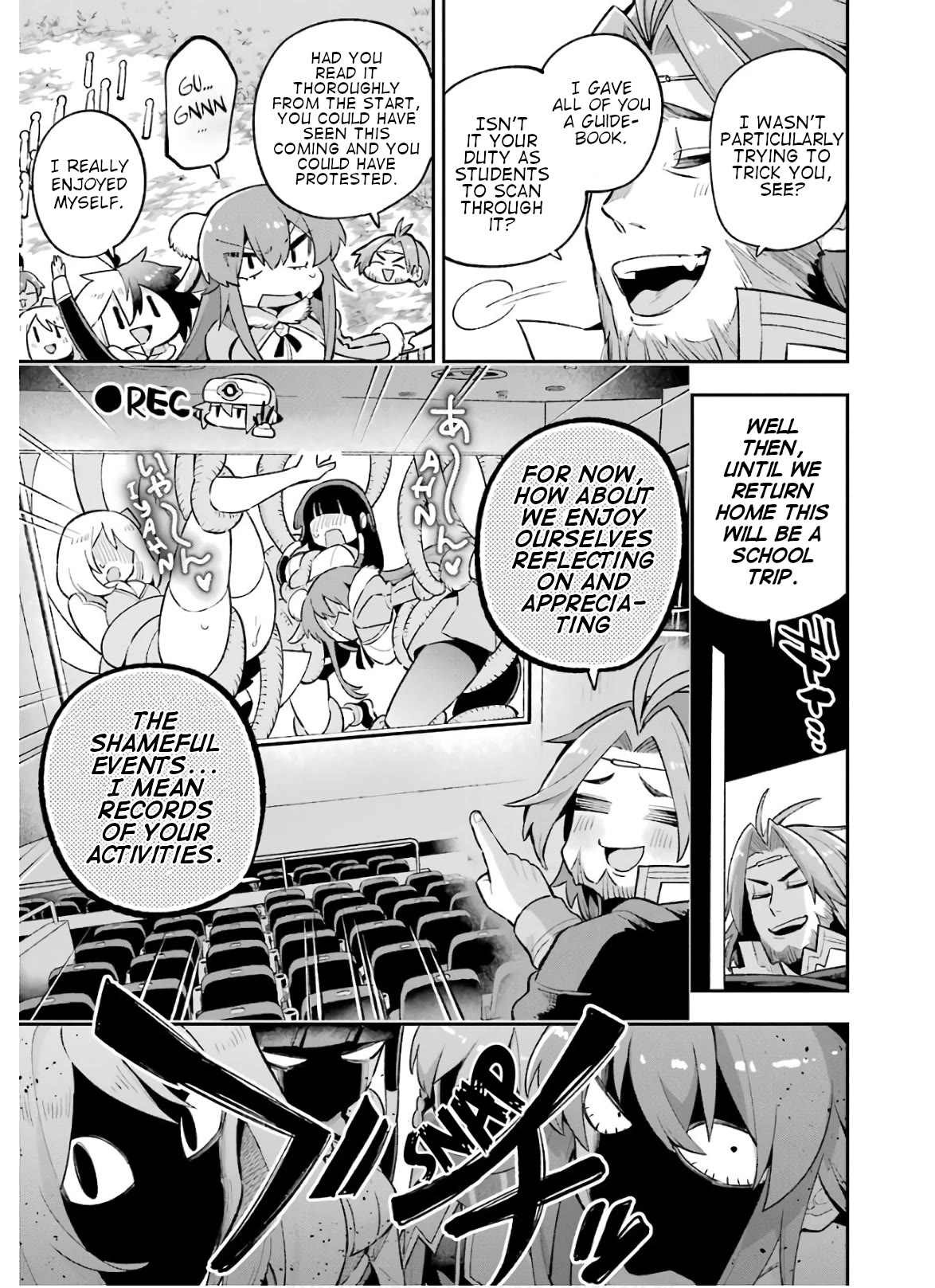 Eiyuu Kyoushitsu Chapter 10.33 page 43 - Vol.10 Chapter 33: The Extreme Environment Training That Goes By The Name 'School Trip'