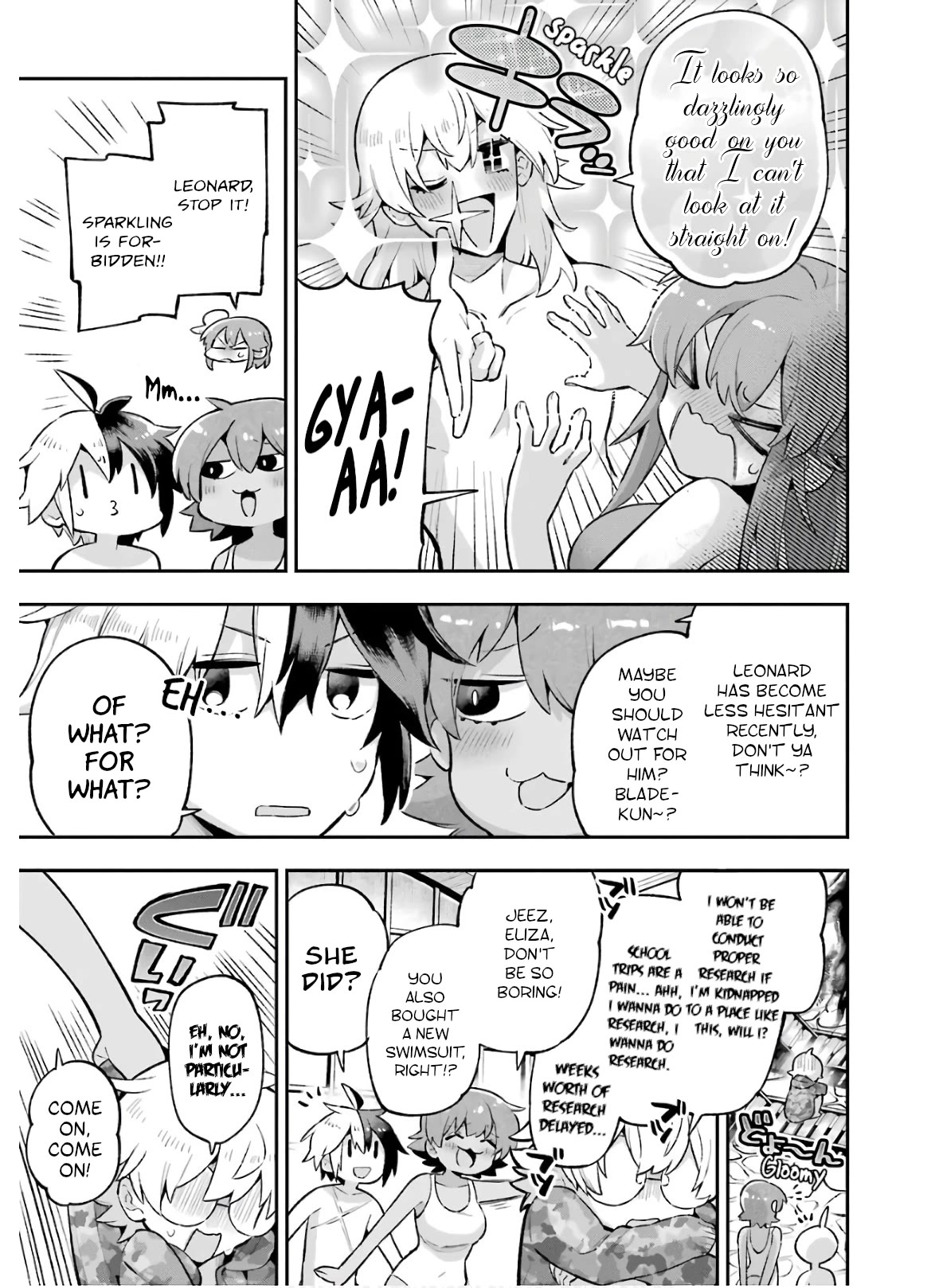 Eiyuu Kyoushitsu Chapter 10.33 page 9 - Vol.10 Chapter 33: The Extreme Environment Training That Goes By The Name 'School Trip'