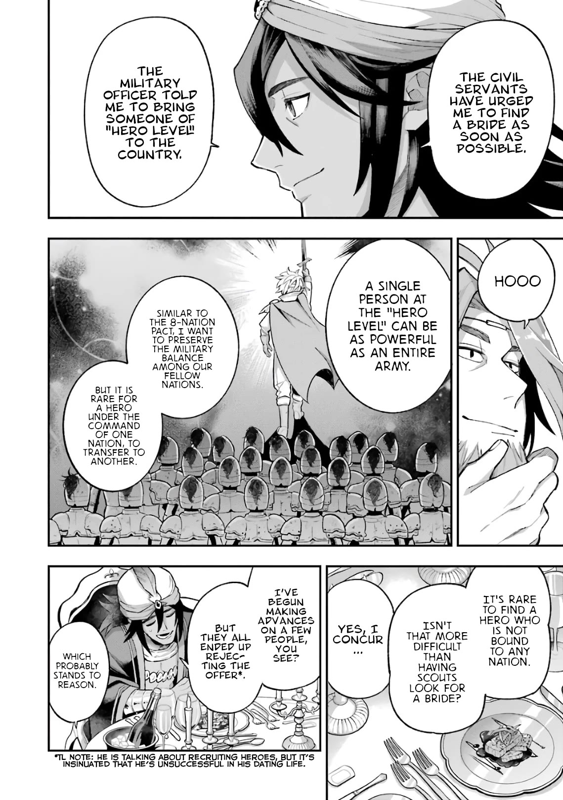 Eiyuu Kyoushitsu Chapter 11.35-1 page 20 - Vol.11 Chapter 35.1: Earnest's Marriage I