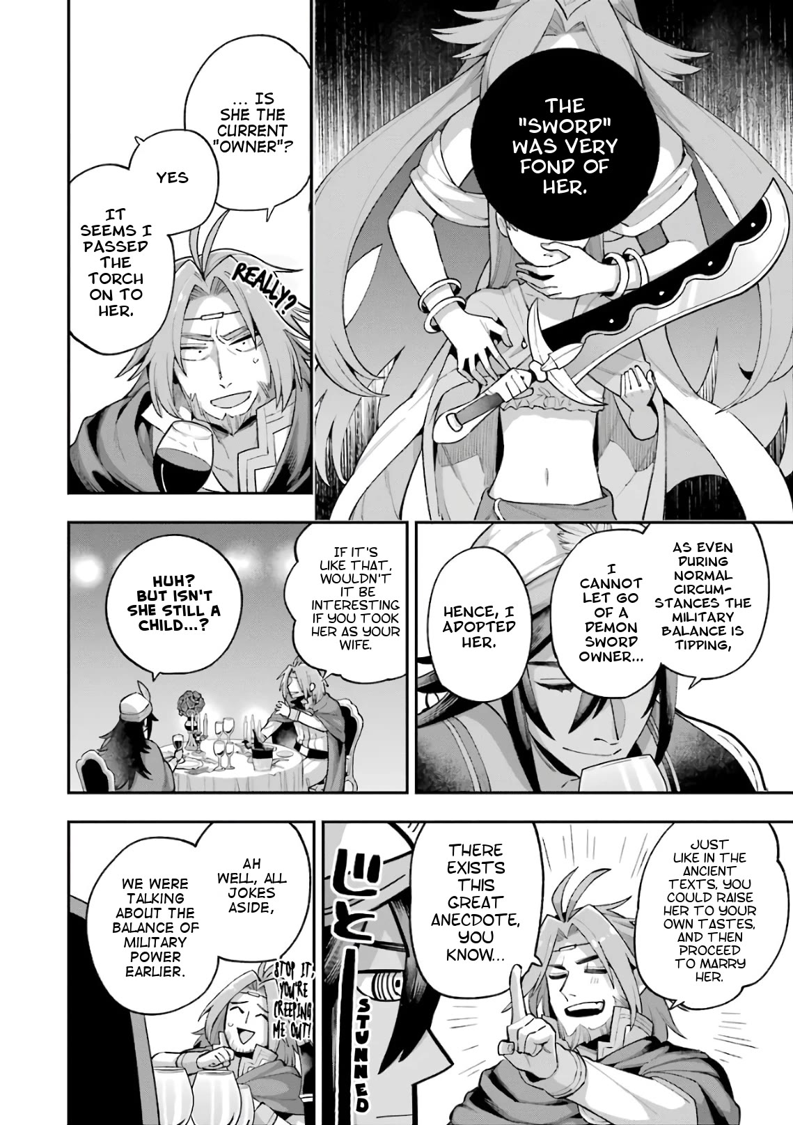 Eiyuu Kyoushitsu Chapter 11.35-1 page 24 - Vol.11 Chapter 35.1: Earnest's Marriage I