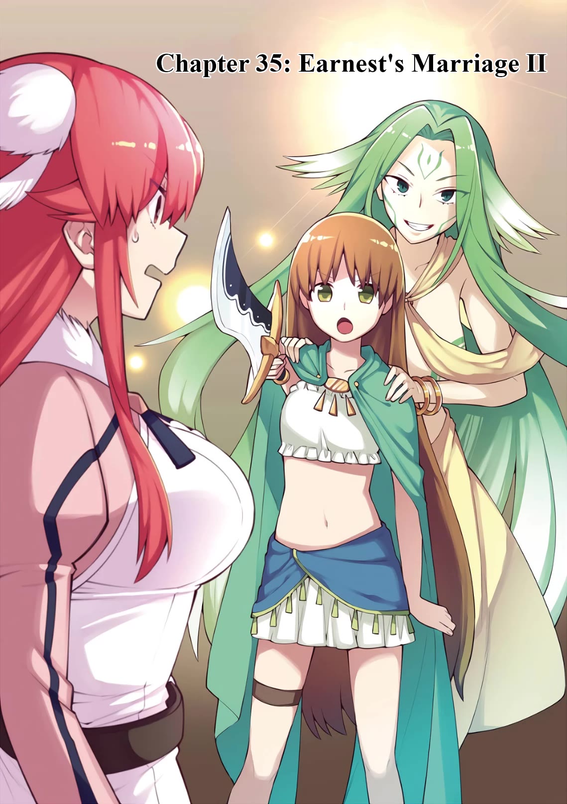 Eiyuu Kyoushitsu Chapter 11.35-2 page 1 - Vol.11 Chapter 35.2: Earnest's Marriage II