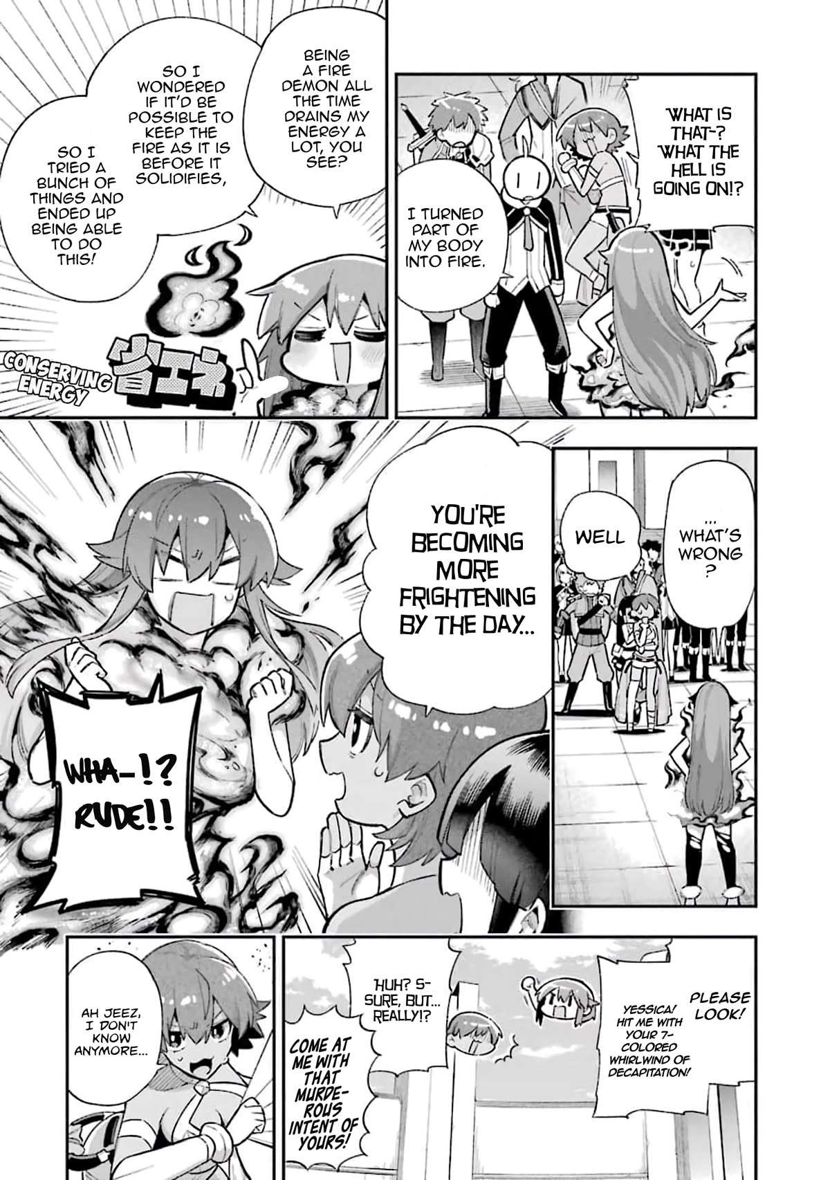 Eiyuu Kyoushitsu Chapter 12.36 page 11 - Vol.12 Chapter 36: Earnest Split!?